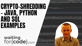 Crypto-shredding - encryption and decryption for Java, Python and SQL