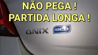 ONIX NÃO PEGA - partida longa , perde AF , perde programação combustível