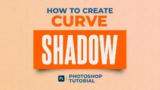 How To Create Curve Shadow In Photoshop | Adobe Photoshop Tutorial