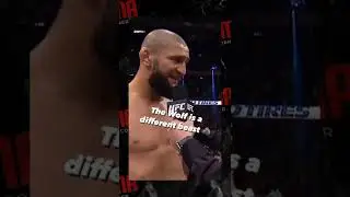 KHAMZAT IS READY FOR ANOTHER FIGHT 😳 #UFC276 #khamzatchimaev #khamzat_chimaev #ufc