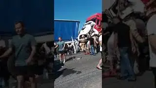 Москва Пенза    808 километр ДТП страшный 18 кыргыз жаран мерт кети по воле Аллаха