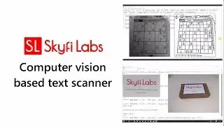 Computer Vision Based Text Scanner - Image Processing Project from Skyfi Labs