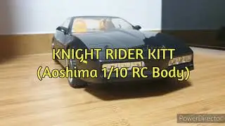 Knight Rider KITT / 1:10 KITT RC body / 전격 Z 작전 / 키트