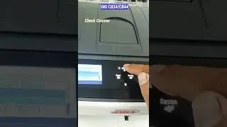 Check counter - OKI C834/C844 printer 