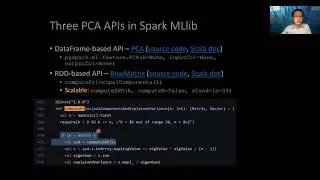 Scalable ML Lecture 5-3: Scalable PCA in Spark