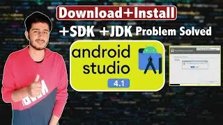 How To install Android Studio + SDK + JDK  Installation Step by Step Windows 10