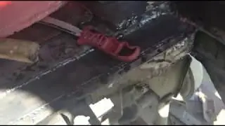 Порвало задние лонжероны на ниве.  Ремонт Нивы Бронто.