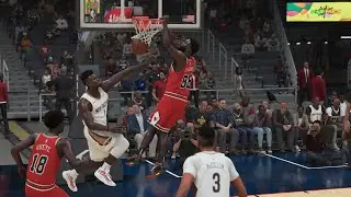 BULLS AT PELICANS