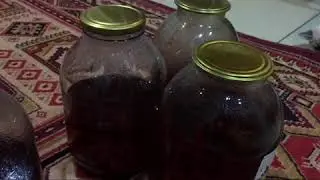 Заготовка компота из вишни на зиму