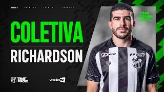 Botafogo/SP x Ceará | COLETIVA pré-jogo Richardson
