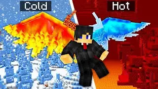 Minecraft but From COLD to HOT...