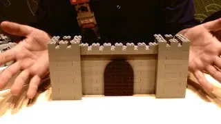 How to Build a LEGO Castle Wall (Interlocking technique)