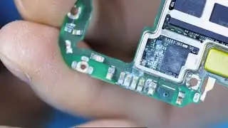 I repaired a mobile phone that a fan fished and fished the phone into the water