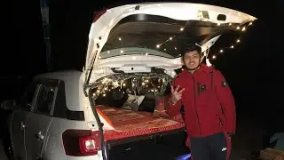 Winter car CAMPING in KASHMIR | Camping in India 🥶🎄✨❤️