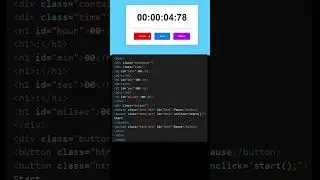how to make counter with html css and js 