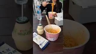 день корейских школьниц✨обед на природе, учеба..