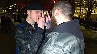 ЛЕВ ПРОТИВ - МАССОВАЯ ПОТАСОВКА С ЗИГУЮЩИМ БЫДЛОМ