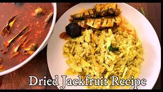 ഉണക്ക ചക്ക വേവിച്ചത് / പുഴുക്ക്/ Dried Jackfruit Unakka Chakka Vevichathu |