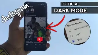 How to Enable Dark Mode in Instagram App | Dark Theme | Official Update 2020 | How to Use ??