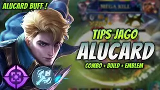 CARA MAIN ALUCARD BUFF ! BUILD & EMBLEM ALUCARD TERSAKIT 2023 ! | ALUCARD JUNGLER GAMEPLAY