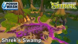 PowerWash Simulator - Shrek’s Swamp - Oddly Satisfying - Shrek Special Pack DLC