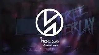 FREE! Twitch Overlay Template PSD | Knoxie Designs
