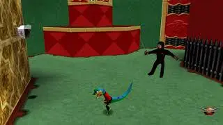 [PS1/RUS] Gex 2: Enter the Gecko - 06. [KUNG-FU THEATER] Mao Tse Tongue