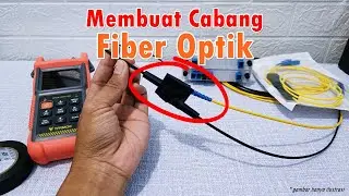 Membagi 1 Kabel FO Client Menjadi 2 atau 4 Jalur untuk Pelanggan Baru pakai Splitter