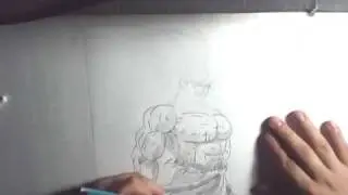drawing goku namek