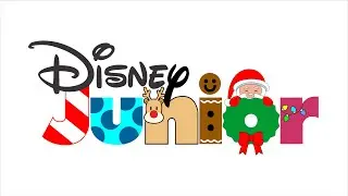 How to draw Disney Junior Bumper Christmas 2022 on my computer🎄🎨