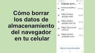 How to delete browser storage data on your mobile phone