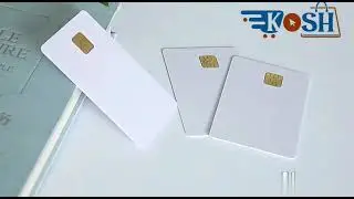 PVC CHIP Card SLE/ISSI 4428 Contact IC Card for for Inkjet Printers