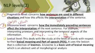 Topic 8 : Introduction to Natural Processing Language