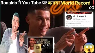3 days 42 million  subscriber on Cristiano Ronaldo Etna fast 😱