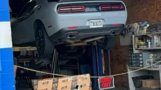 Installing Borla ATAK Catback Exhaust on challenger RT #dodge #cars #foryou #youtuber #borla #hemi