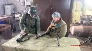 Обзор, разборка, стрельба пулемёта MG-34 (Maschinengewehr),   Третий рейх