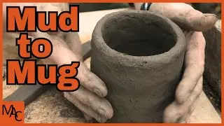 Bushcraft Skills:  Coiling a mug from Stream Clay