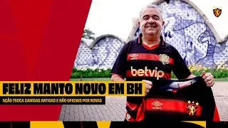 “FELIZ MANTO NOVO” TROCA CAMISAS DO LEÃO PELO BRASIL