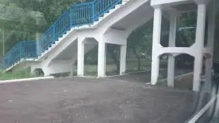 Детская железная дорога. Парк Якутова. Уфа.