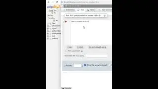 Create new database in MySQL.