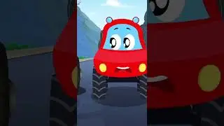 Catch Me If You Can  #shorts #babysongs #cartoon #littleredcar