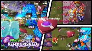 Pvz 2 Reflourished - Heartbreaking Simulator - Custom Endless - Level 90 - 100