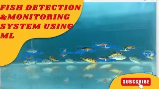 Fish Detection and Monitoring System using yoloV3 and CNN model | Fish classification |fish tracking