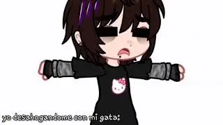 yo desahogandome con mi gata: