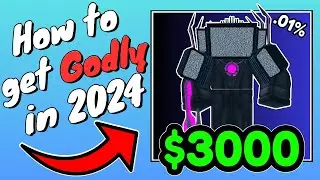 How to get your first *GODLY* in 2024... (Toilet Tower Defense)