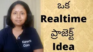 Realtime Project Explained in Telugu | Projects for Resume | Realtime Project Ideas | Pashams