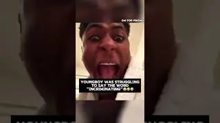 When YB Was Strugglin To Say Word “Incriminating”😭😂 #nbayoungboy #rappers #funny