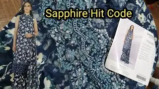 Sapphire Lawn dress|Hit code on sale 20% off|Sapphire beautiful article