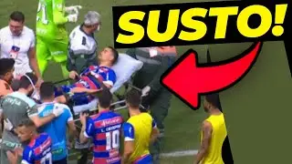 JOGADOR DO FORTALEZA DESMAIA EM CAMPO [VEJA O QUE ACONTECEU!]