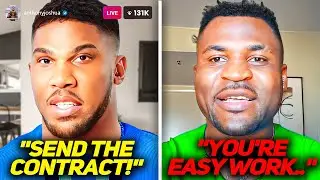 Anthony Joshua AGREES To Francis Ngannou FIGHT In December..